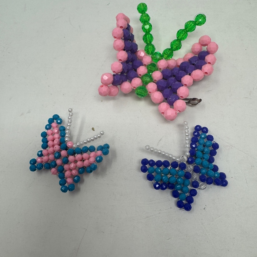 Susan Alexandra OOAK Butterfly Hair Clips
